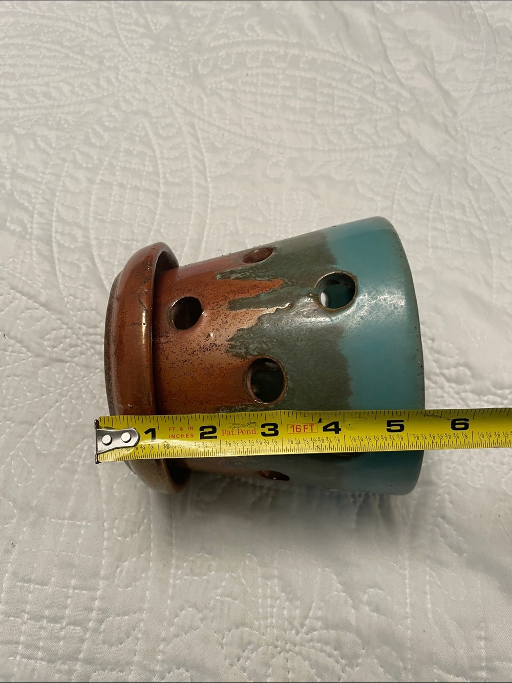 Allen + Roth Ceramic Planter Pot for Orchids or Succulents with Drainage Holes - Picture 5 of 11
